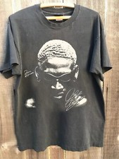 Dennis Rodman Graphic Tshirt, Retro Style Charcoal Unisex Tshirt Reprint S-5XL
