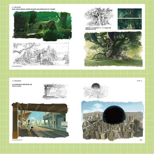 DIE KUNST DER LEGENDE VON HEI: OFFIZIELLER Film Ver Luo Xiaohei Illustration Artbook - Bild 15 von 22