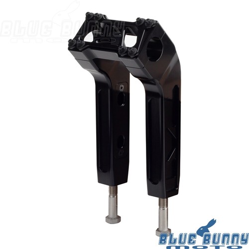 Pullback Style 8" Handlebar Riser Kit For Harley Road King Sportster 883 1'' Bar - Picture 4 of 9