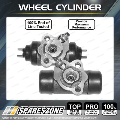 2 Rear Wheel Cylinders LH + RH for Holden Nova LE LF Hatchback Sedan
