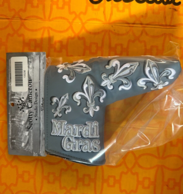 Scotty Cameron Titleist 2024 Mardi Gras White Lilly Blue Blade 