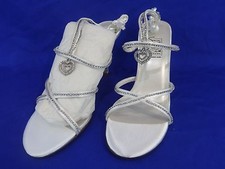 NEW Special Occasions by Saugus Shoe JULIET 5230 White Satin Size: 5M