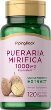 Pueraria Mirifica Capsules 1000mg | 120 Count | Non-GMO | by Piping Rock