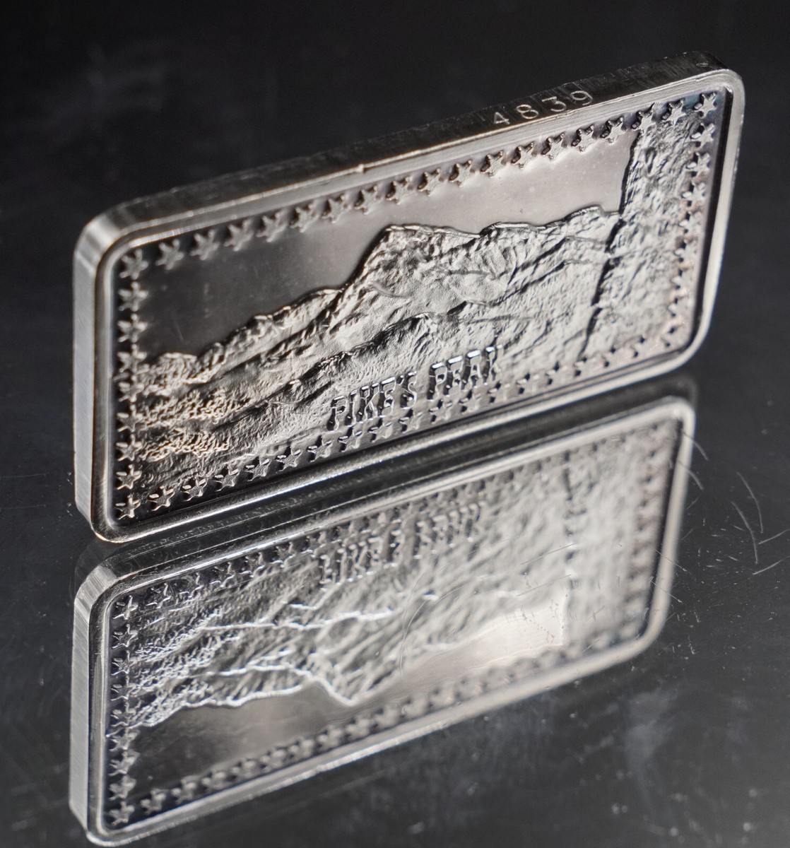 Hamilton Mint #4839 Pike's Peak Rocky Mountains 1oz 999 FINE