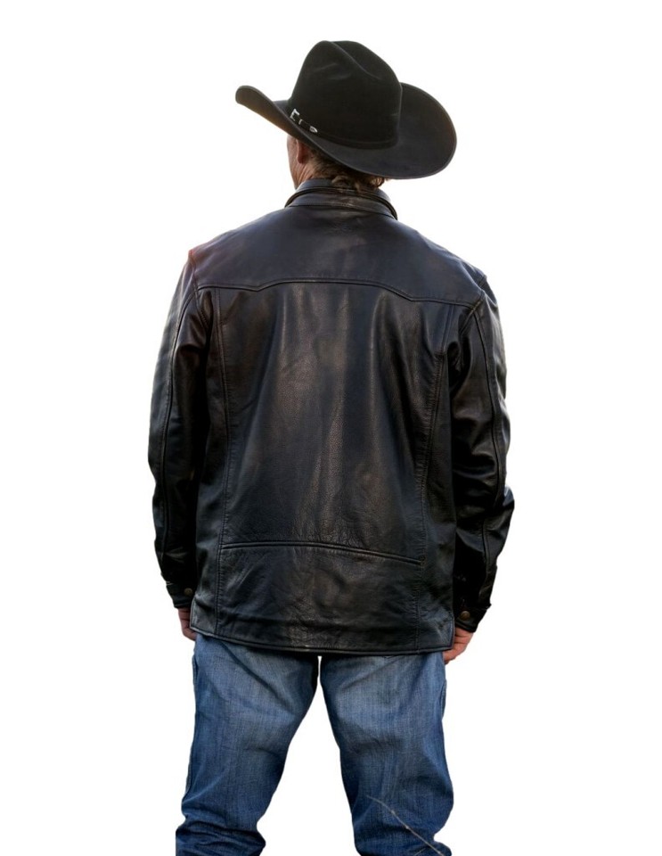 StS Ranchwear Western Jacket Men Rancher Conceal Vintage Black STS5145 ...