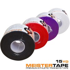 15YD PREMIUM ATHLETIC TRAINER'S TAPE - 1.5" Meister Sports Coach Tape Ankles NEW