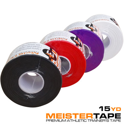 15YD PREMIUM ATHLETIC TRAINER'S TAPE - 1.5'' Meister Sports Coach Tape Ankles NEW
