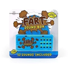 Handheld Fart Machine Sound Box - 12 TOTAL Fart Sounds - Gift Republic