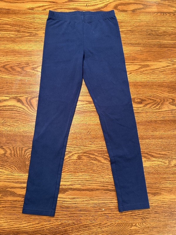Carters Girls Youth Navy Blue Leggings Size 8
