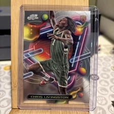 2023-24 Topps Cosmic Chrome Basketball #197 Chris Livingston (RC)