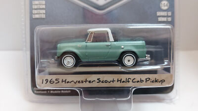 Greenlight 35280A Harvester Scout Half Cab Pick Up 1965 1/64