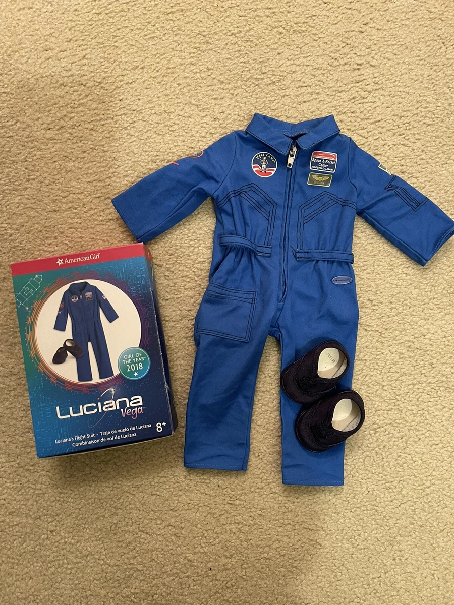 American Girl Luciana Mars Flight Suit Complete Excellent