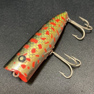 Leurre ancien Heddon couleur YCDS Chugger Spook non catalogué