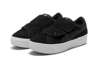 Puma Vikky Platform V Women's Black Shoes Size 5.5, Eu 35.5. Brand New With Box.