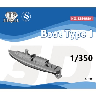 SSMODEL SS83509891 1/350 Model Upgrade Parts Generic Ship's Boat Type 1