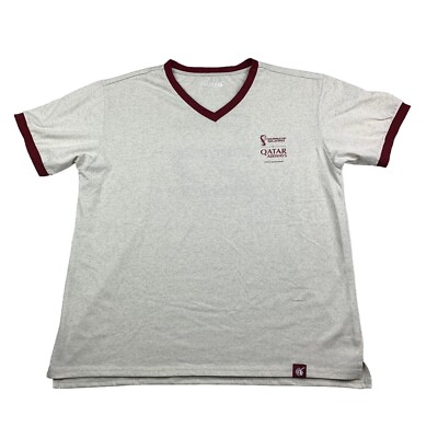 Qatar Airways x Fifa World Cup 2022 Men's S/S T-Shirt Beige