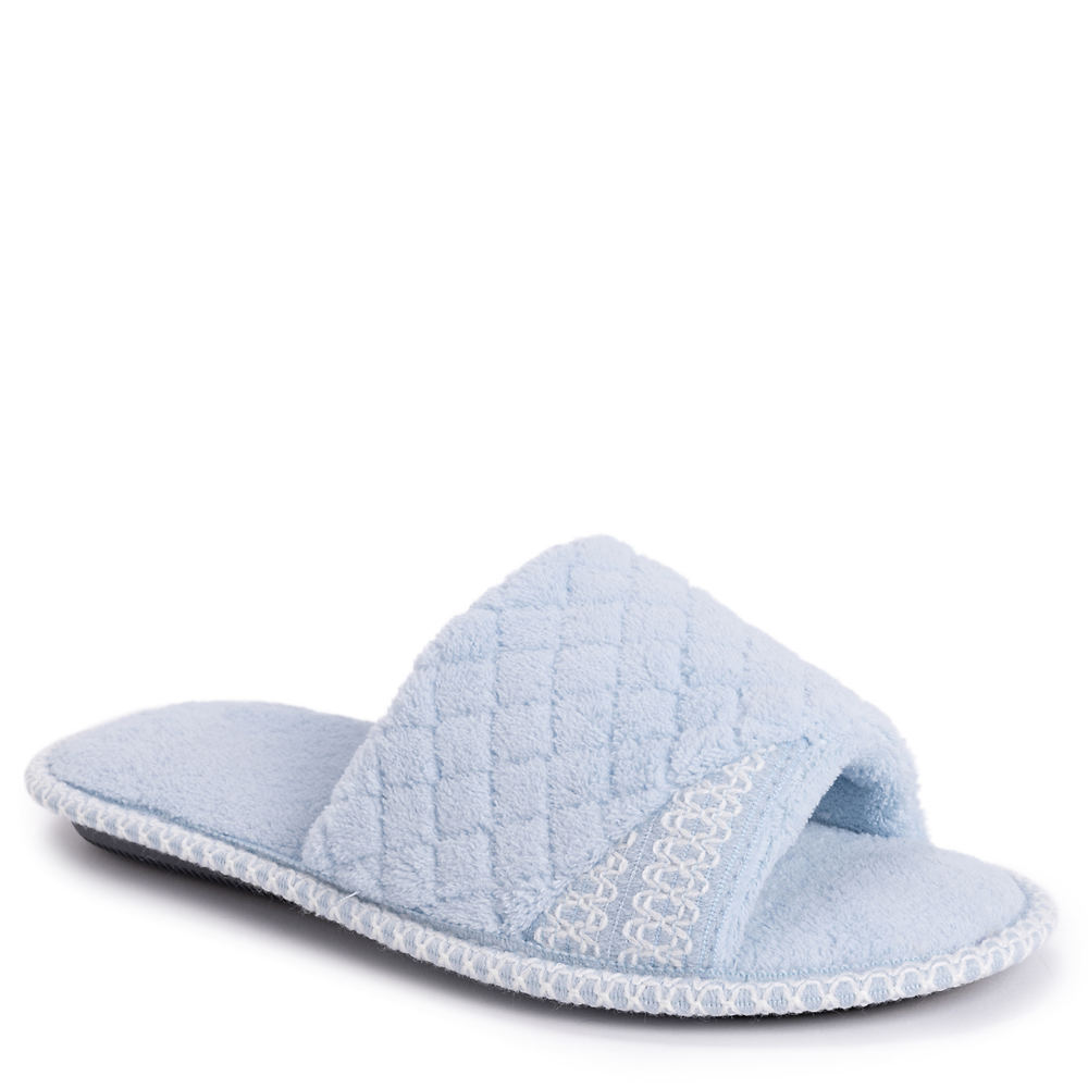 Женские тапочки с потертостями из микро-синели MUK LUKS Sally