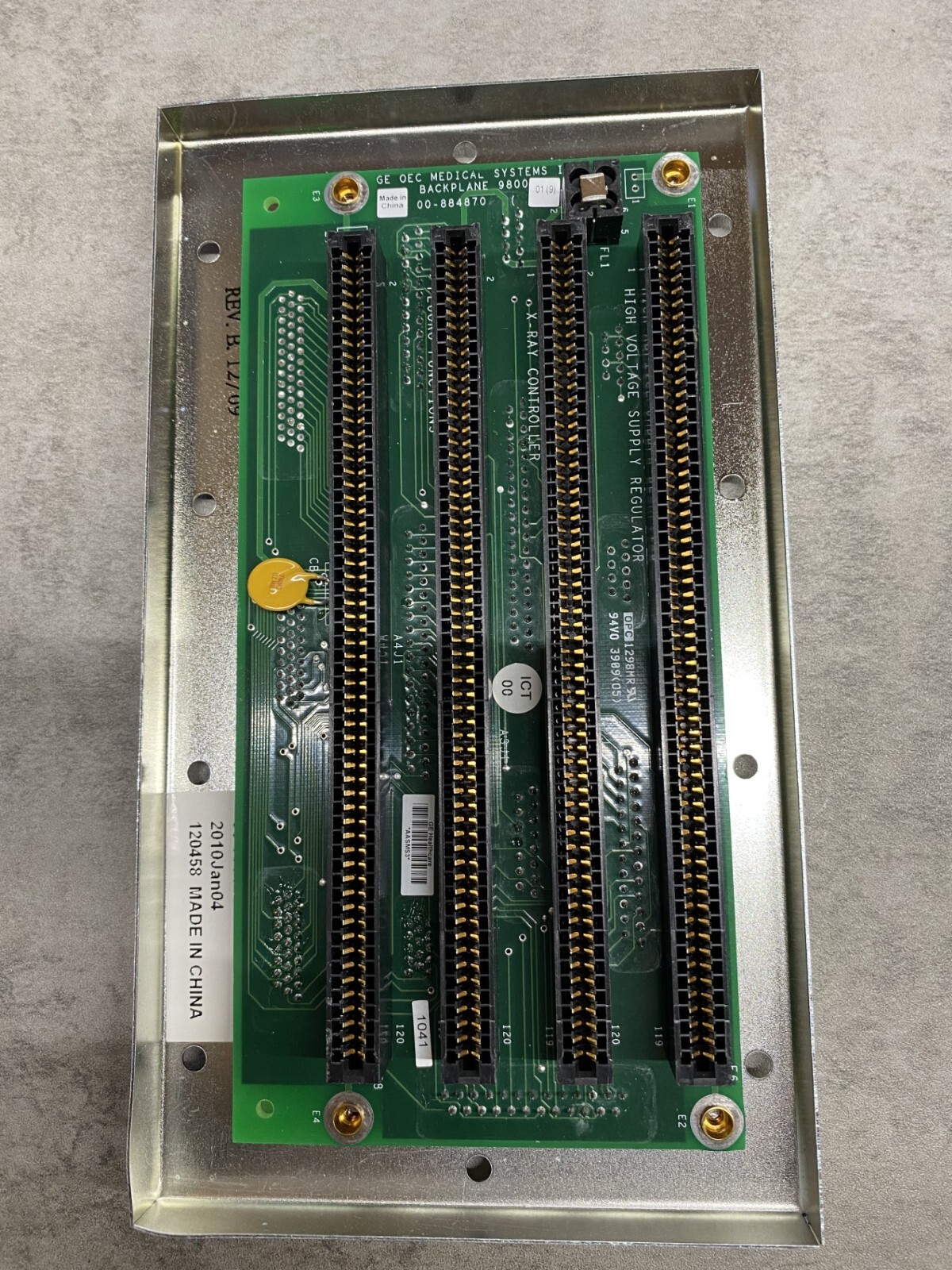 GE 00-884870 OEC MEDICAL SYSTEMS INC