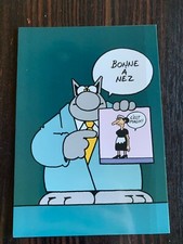 CARTE POSTALE BON BAISERS DU CHAT GELUCK