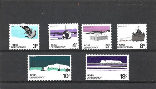 New Zealand Ross Dependency 1972 Pictorials Set of 6 MNH