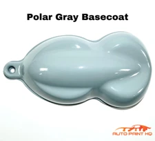 Polar Gray Basecoat Clearcoat Complete Gallon Kit