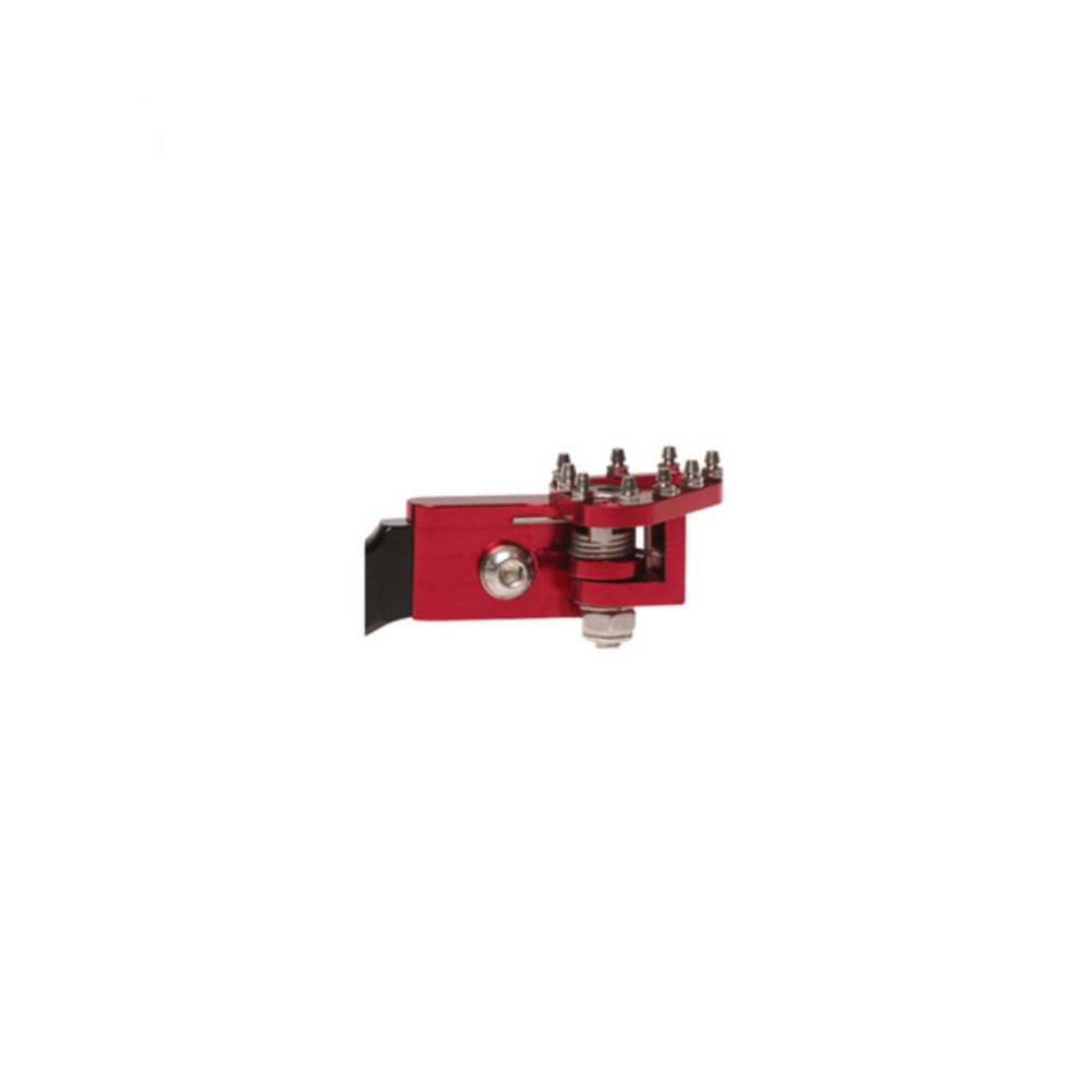 Free Shipping RFX Pro Series Red Machined Folding Brake Pedal Tip