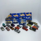 VTG  22 Hot Wheels Diecast Cars Collection 1970s  - 2000s Lots Of Hits Rare Cars