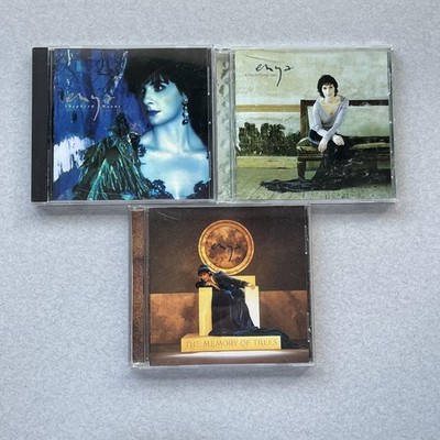 Enya CD A Day Without Rain Shepherd Moons 3 CD Lot Rise New Age Multicolor