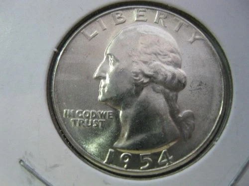 1954 S Washington Quarter Dollar Ch/Gem BU! #102101