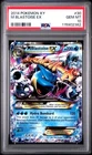 2014 POKEMON XY #30 M BLASTOISE EX PSA 10