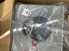 NRS Healthcare Wheeled Commode/Over Toilet Chair,Padded Seat and Backrest S30063