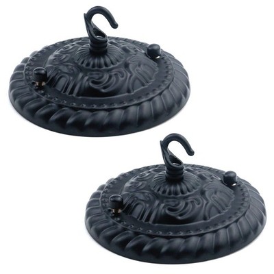 MY MIRONEY Vintage Black Chandelier Ceiling 5.12'' x 2.52'',
