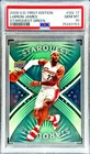 LeBron James RARE GREEN FOIL UPPER DECK INVESTMENT CARD LAKERS MVP ROY PSA 10