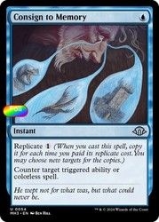 Consign to Memory (Foil) - Modern Horizons 3