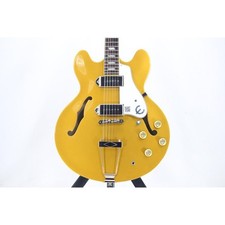 Epiphone LTD Casino Hollow Body Electric Guitar P90 Metallic Gold Tested