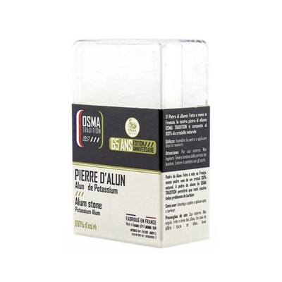 Osma Tradition Alum Stone   The Ultimate Natural Post-Shave Treatment 100g