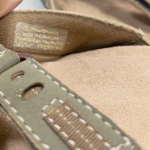 Scarpe da donna Earth Origins 9 shantel slide in pelle scamosciata marrone - Foto 9 di 12
