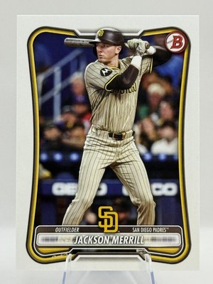 2026 Bowman Jackson Merrill #50 San Diego Padres
