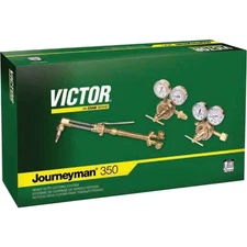 Victor 0384-0804 Journeyman 350 540/510 Acetyl Torch Outfit w/Classic Regulators