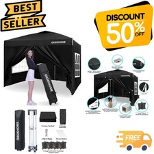 Versatile Pop-Up Canopy Tent - 10'x10' with Sidewalls for Every Outdoor Occasion