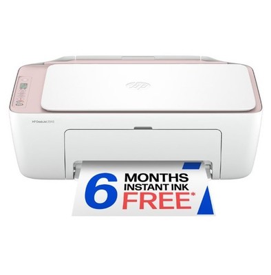 HP DeskJet 2942 Wireless All-in-One Color Inkjet Printer Pale Rose, New, Sale