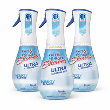 3 Pack Wet  Forget Shower Ultra Cleaning Mist Fresh Scent 16.9oz Weekly Cleaner