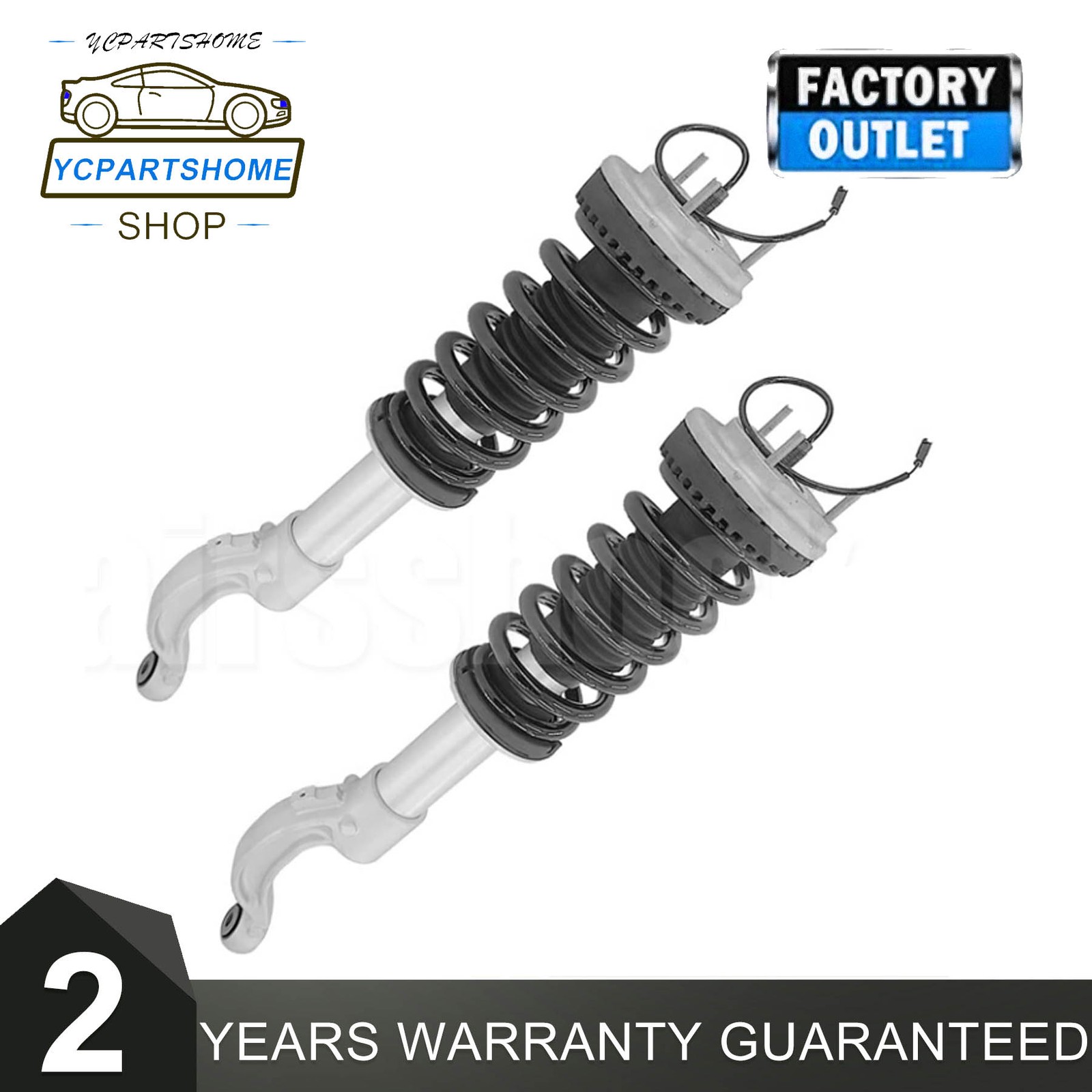 Maserati Quattroporte S Q4 2014-2020 Front Right Struts 2 pcs P/N 670030332