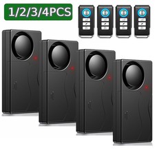 150db Bike Alarm Wireless Vibration Motion Sensor Waterproof Motorcycle Remote