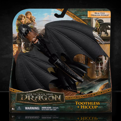 How to Train Your Dragon Hiccup and Toothless Action Figure Set