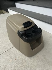 99-04 Ford F250 F350 Super Duty Floor Console Center Console Tan 99-04 Ford F250 F350 Super Duty Floor Console Center Console Tan