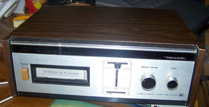 Realistic TR-803 Stereo 8 Track Tape Deck Walnut Grain