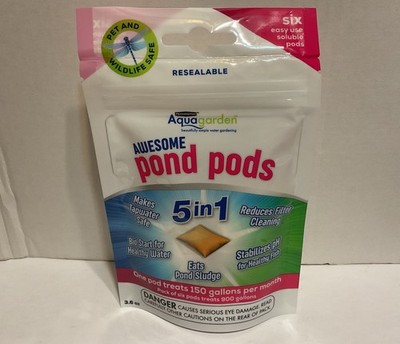 Pennington Aquagarden 5 In 1 Awesome Pond Pods Pack Of 6 (3.6oz) Treatment