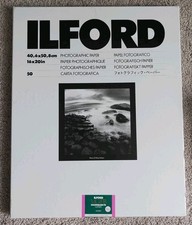 Ilford Multigrade FB Classic B W Photographic Paper Glossy 16 x 20", 50 Sheets