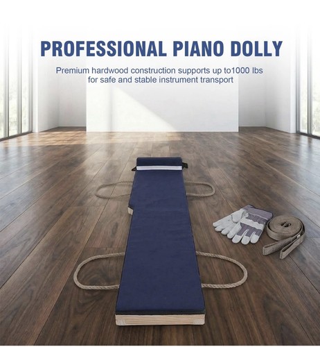 6' Safety Board - Piano Moving Pad Skid Board - Equipment Movers (Blue)